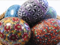flickr Dora Arsenault Polymer Clay Eggs